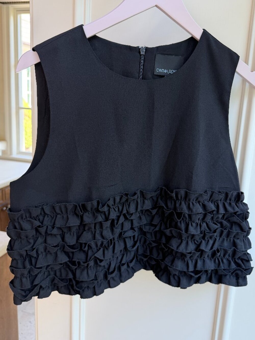 Cynthia Rowley Mini Ruffle Shell - Picture 5 of 9
